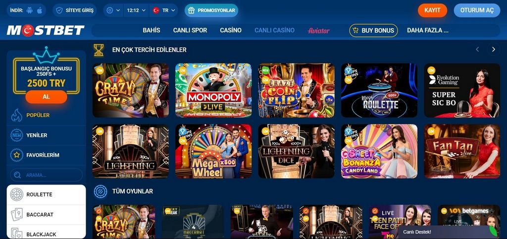 Avaliações de usuários da Mostbet