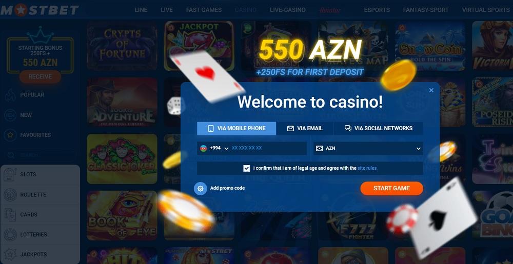 Казино та букмекерська контора Mostbet в Україні