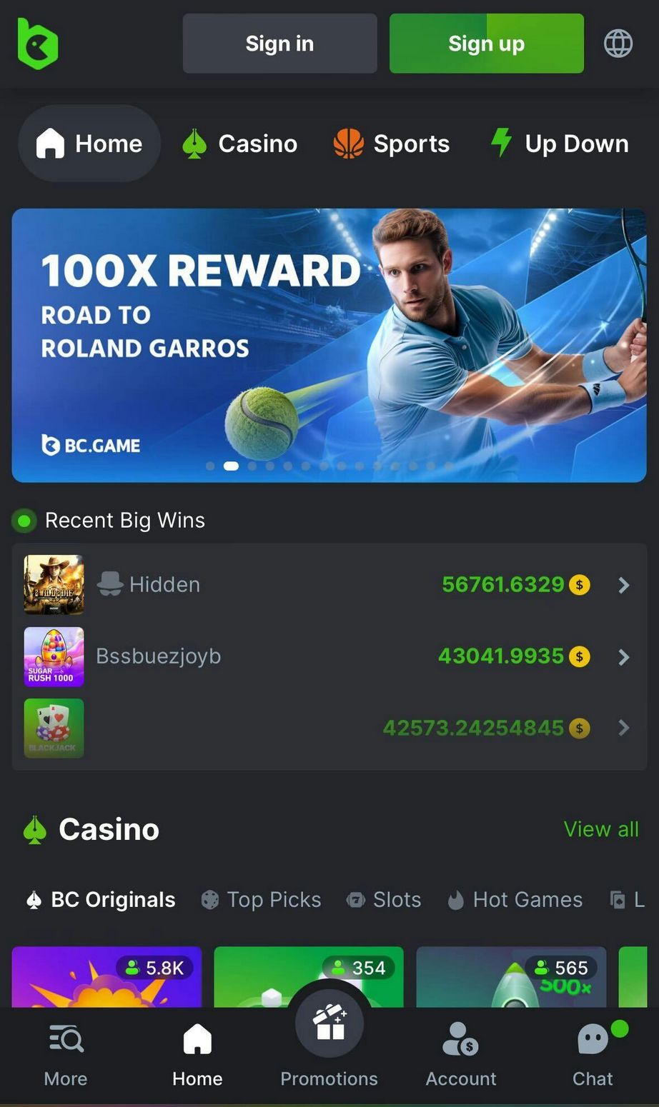 Top 5 betting realities