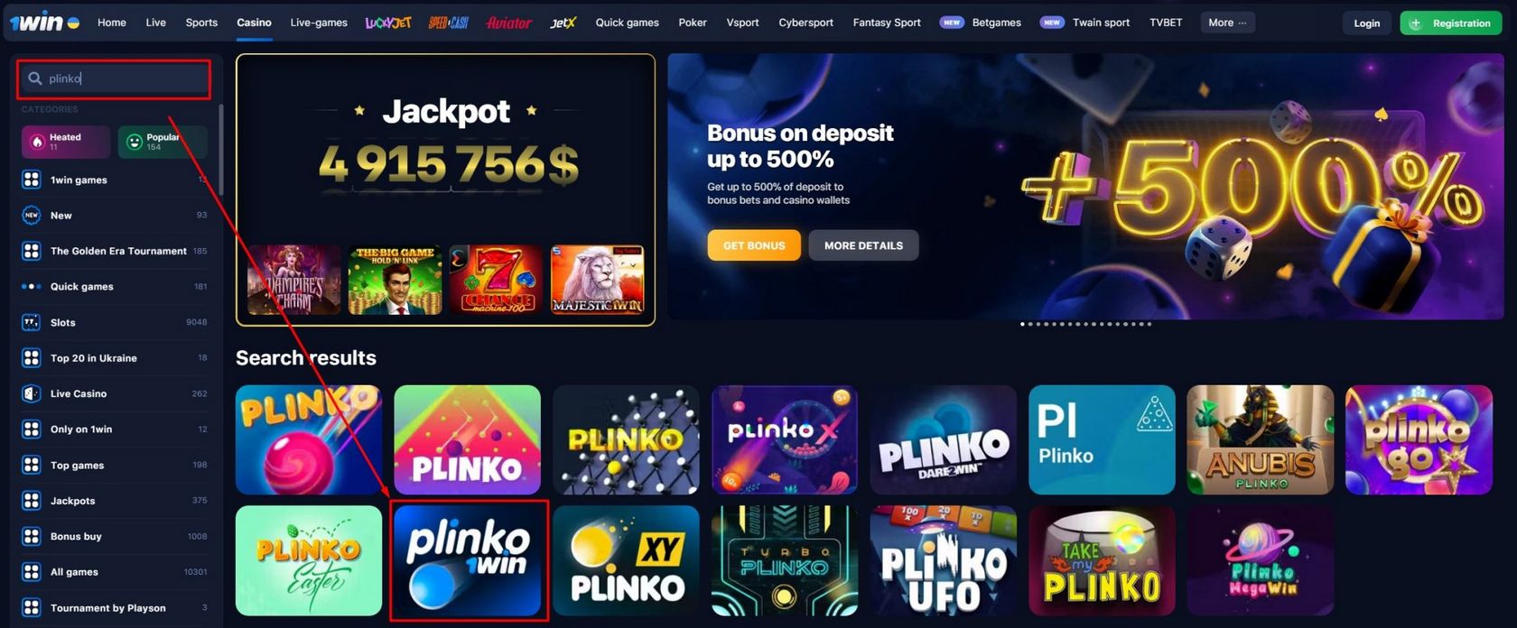 Plinko Gambling Establishment Video Game Bet Real Cash 2500$ Benefit!
